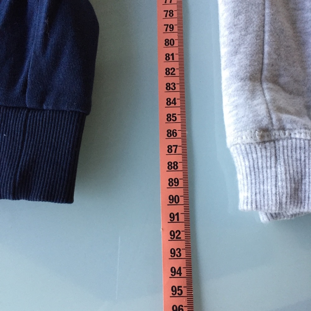 MOSSIMO boys track pants WIDE WORLD boys sweatpants sz 12 grey blue green red - Picture 13 of 14